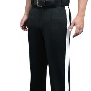 Smitty Officials Black Pants with White Stripe